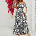 Floral Wrap Midi Dress