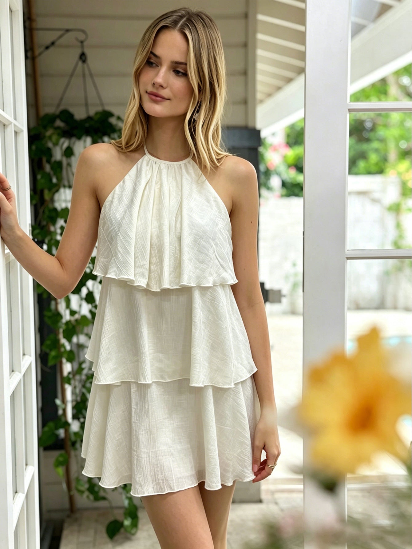 Off-Shoulder Summer Dress